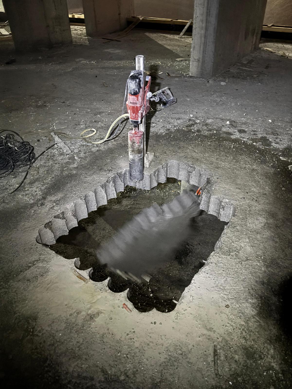 ÜÇLER KAROT SAHADA İŞ BAŞINDA